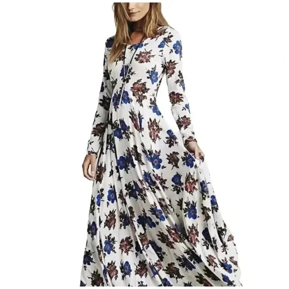 Free People First Kiss Maxi Dress Size XS NWOT - Picture 1 of 11